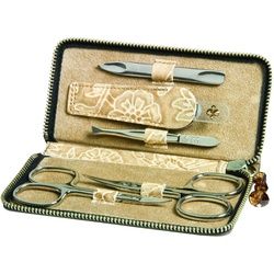 Becker Manicure ERBE Manicure Etui 5tlg mit Reißverschluss 9156