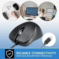 PERIMICE-221 Wired Mouse with Silent click