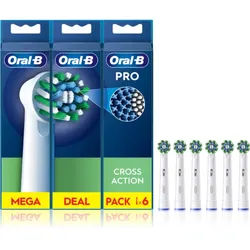 Oral-B PRO Cross Action Ersatzkopf für Zahnbürste 6 St.