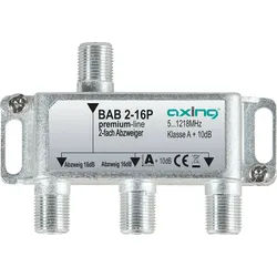 BAB 2-16P - Abzweiger 5-1218 MHz, 2-fach, 16 dB
