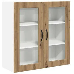 vidaXL Hängeschrank 80 x 31 x 80 cm Küchenwandschrank Artisan-Eiche 80x31x80 cm Spanplatte braun