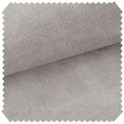 novely® Stoff COUEN Ultraweicher Möbelstoff Vintage Velours Polsterstoff, Antik-Velours, Robust, Pflegeleicht, Meterware, 1lfm grau