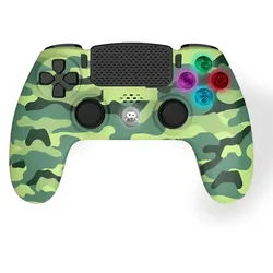 Wireless Controller for PS4 with 3.5mm jack slot - LED-Green Camo - Wireless Controller - Sony PlayStation 4