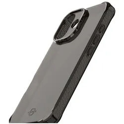 SPECTRUM CLEAR cover for iPhone 17®. Smoke