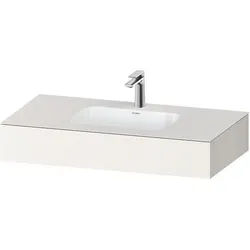 Duravit Qatego Einbauwaschtisch mit Konsole Weiß Supermatt 1000x550x170 mm - QA4691084840000 QA4691084840000