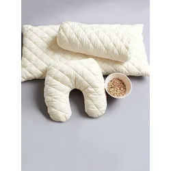 La cale-nuque d'épeautre env. 45x12 cm Sannwald beige