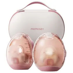 Momcozy Elektrische Milchpumpe Air 1 Mobile Breast Pump, 1-tlg. weiß