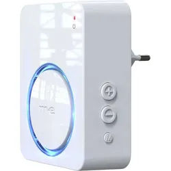 m-e Smart Home Türklingel Bell-520 RX Funk-Türglocken-Empfänger mit Leuchtring 41400 weiß