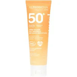 Alphanova Sun Sonnenschutzcreme SPF50+ Parfümiert 100% Natürlich Und Bio 50g