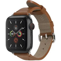 Native Union Classic, Band, Smartwatch, Braun, Apple, Watch 38mm / 40mm, Leder,