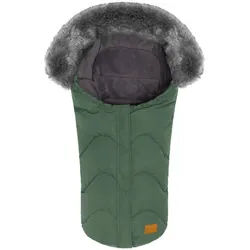 Jimmylee BABYSCHALEN-FUßSACK , Kunststoff , Füllung: Fleece , 35x80 cm , wasserabweisend, Gurtschlitze, abnehmbarer Fellkragen , Baby On Tour, Babyschalen, Babyschalenzubehör