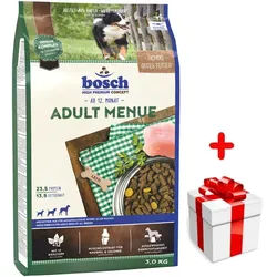 Bosch Adult Menue 3kg +Überraschung für den Hund