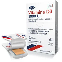 Ibsa Vitamin D3 1000Ui Gold-dispergierbarer Film