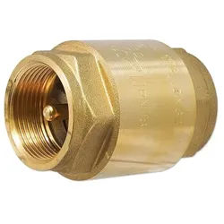 Messing-Universal-Rückschlagventil EUROPA® DN 32 - 1 1/4'' IG x 1 1/4'' IG