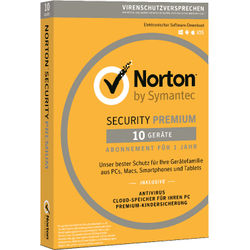 Symantec Norton Security Premium 3.0, 10 Geräte