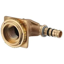 GEBERIT Mepla Press-Anschlusswinkel 90° für UP-Spülkasten 16 mm x 1/2 Zoll IG - 601.276.00.5