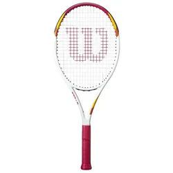 Wilson Tennisschläger Tennisschläger SIX ONE TNS RKT besaitet - 16 x 20, (1-tlg) rot|weiß L2