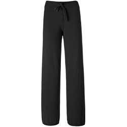 Le pantalon en maille 100% cachemire include noir