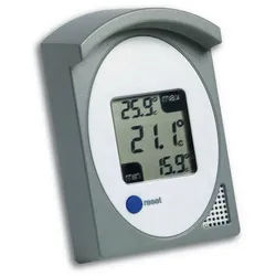 Raumthermometer TFA 30.1017 Digitales Thermometer für innen oder außen