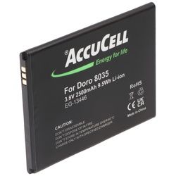 Akku nur passend für Doro 8035 Li-ion Akkutyp DBT-2500A, DBS-0170 3,7 Volt, 3,8 Volt 2350mAh