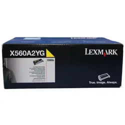 LEXMARK X560A2YG GELB TONER - 4000 SEITEN FÜR X-560