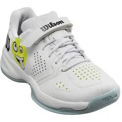 Wilson Tennisschuhe Kaos Emo Klett Allcourt 2024 weiss/gelb Kleinkinder
