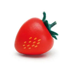 Erzi® Spiellebensmittel Erdbeere, (Set, 1-tlg., 1), Made in Germany rot