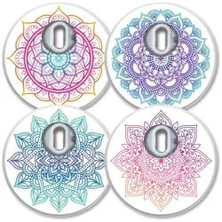 MySweetStitch | Freestyle Libre 3 / Plus Sensor Sticker Mandala 4 St