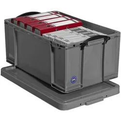 Really Useful Box Aufbewahrungsbox 64.0 L silber, 71x31x44 cm