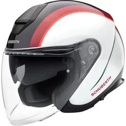 Schuberth M1 Pro Outline Jethelm, rot, Größe 53 für Männer