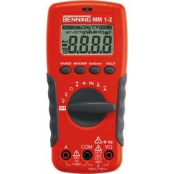 Benning, Multimeter, Hand-Multimeter digital MM 1-2 (CAT III 600V, CAT II 1000V)