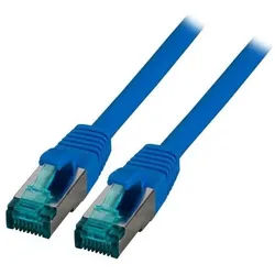 EFB-Elektronik Patchkabel Cat.6A S/FTP EC6000A 0.5m bl MK6001.0,5BL