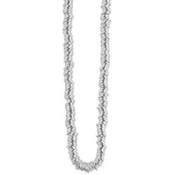 Adelia ́s Kette ohne Anhänger Damen Halskette aus Edelstahl 48 cm, Zum Verschenken – ideal zum Muttertag silberfarben