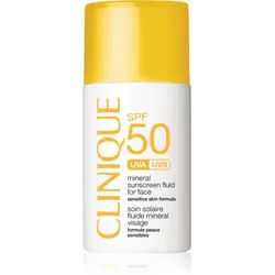 Clinique Sun SPF 50 Mineral Sunscreen Fluid For Face mineralisches Bräunungsfluid für das Gesicht SPF 50 30 ml