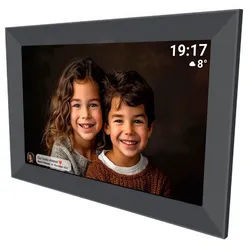 Denver Frameo PFF-1012 schwarz Digitaler Bilderrahmen schwarz