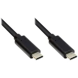 Alcasa GC-M0113 USB Kabel USB 3.2 Gen 1 (3.1 Gen 1) 1 m USB C 5 Gbit/s Schwarz