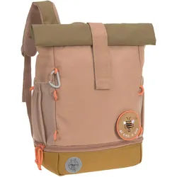 Lässig Kinderrucksack , Hellbraun , Textil , 11x32.5x23 cm , Freizeit & Co, Koffer & Taschen, Kinderrucksäcke