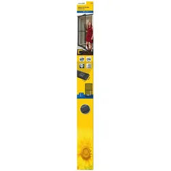 SCHELLENBERG Insektenschutz-Tür Premium, Fliegengitter für Balkontüren und Terrassentüren, (Set, 1-St), mit Aluminiumrahmen, 100 x 215 cm, anthrazit und weiß grau