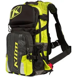 Klim Nac Pak Rucksack + 3L Trinkblase, schwarz-gelb für Männer