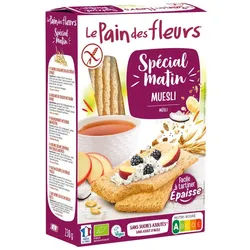 Blumenbrot Knusperbrot Müsli glutenfrei 230 g