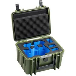 B&W International Drohnen-Tasche drone.case PP.66 bronze-grün für DJI Mini 5