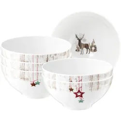 Seltmann Weiden Schüssel Life Christmas ø 15,5 cm 6er Set
