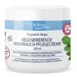 Original Dr. Berger Regenerierende Weihrauch Pflegecreme Creme 0,25 l