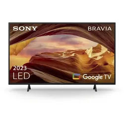 SONY KD50X75WLPAEP LED TV - 4K Ultra HD, HLG, Ambient Optimization, Smart TV mit Sprachsteuerung