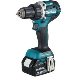 Makita Akku-Bohrschrauber DDF484RTJ Akku-Bohrschrauber 18V 2-Gang blau|schwarz