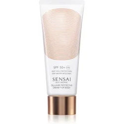 Sensai Silky Bronze Cellular Protective Cream for body Bräunungscreme gegen Hautalterung SPF 50+ 150 ml