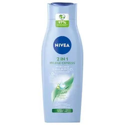 NIVEA Haarpflege Shampoo 2in1 Pflege Express Shampoo + Spülung