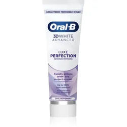 Oral-B 3D White Luxe Perfection bleichende Zahnpasta Cool Peppermint 75 ml