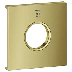 GROHE Metallplatte Grohtherm Aqua Tiles 106887, Symbol: Kopfbrause 1 cool sunrise geb., 106887GN00 106887GN00