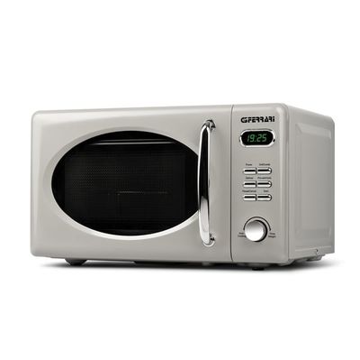 G3 Ferrari Sapormio Vintage Grå Kombinationsmikrovågsugn Bänkdiskmaskin 20 l 700 W
